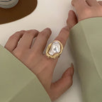 DW WEARS - WOMEN ADJUSTABLE DRIP GLAZE RING