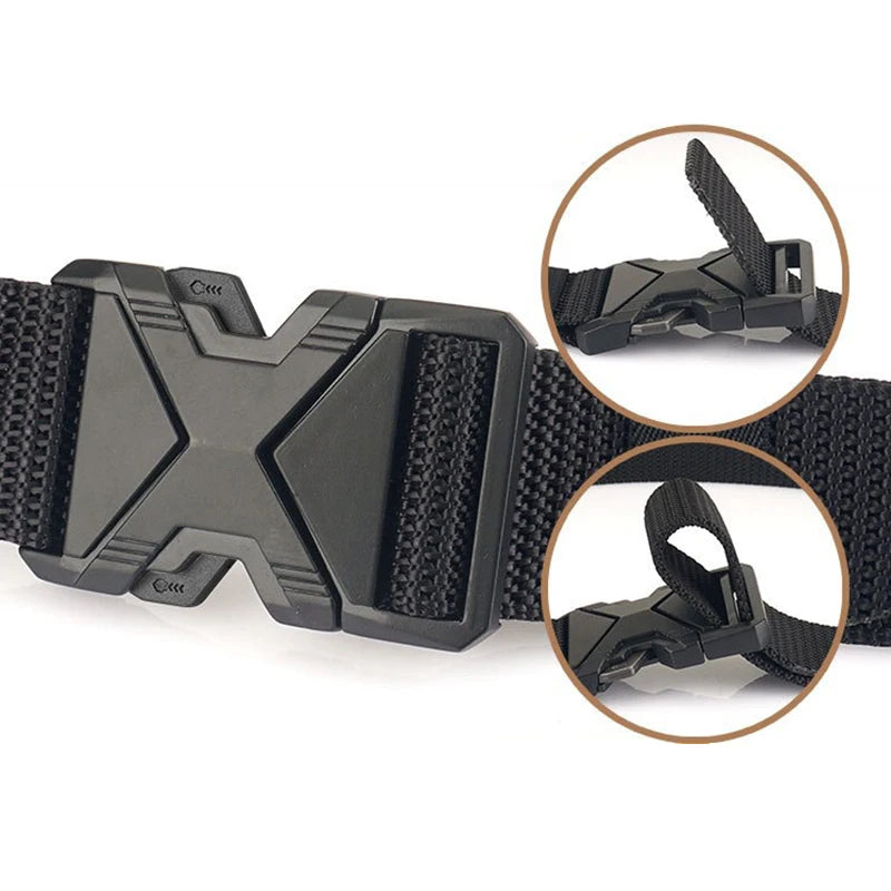 DW WEARS - MEN NYLON BUCKLE BELT / 20% DISCOUNT