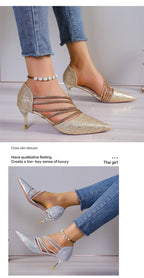 DW WEARS - WOMEN LOW HEELED SANDAL