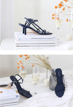 DW WEARS - WOMEN SLIM HEEL SANDAL