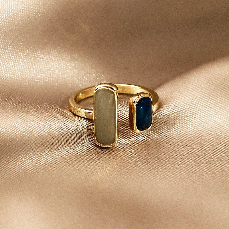 DW WEARS - WOMEN ADJUSTABLE DRIP GLAZE RING