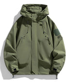 DW WEARS - MEN HOODED WINDBREAKERS