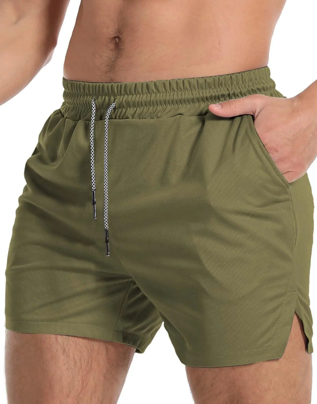 DW WEARS - MEN ATHLETIC RUNNING SHORTS