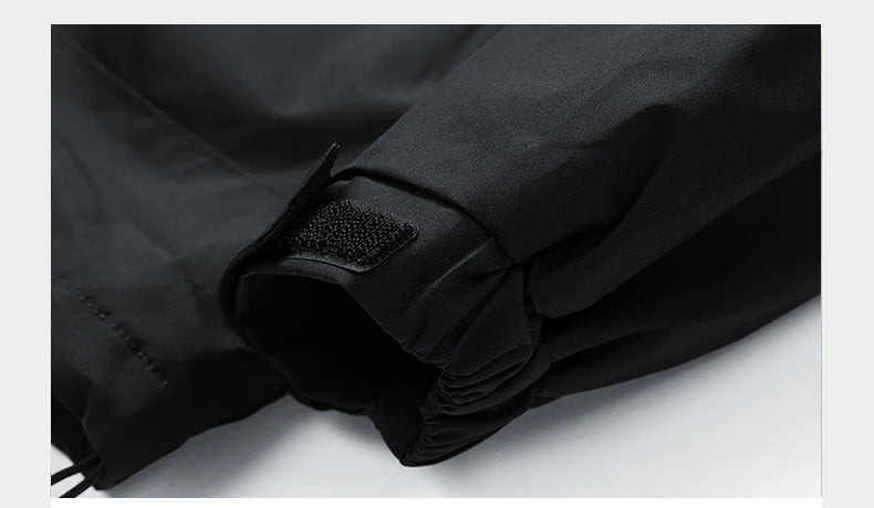 DW WEARS - MEN HOODED WINDBREAKERS
