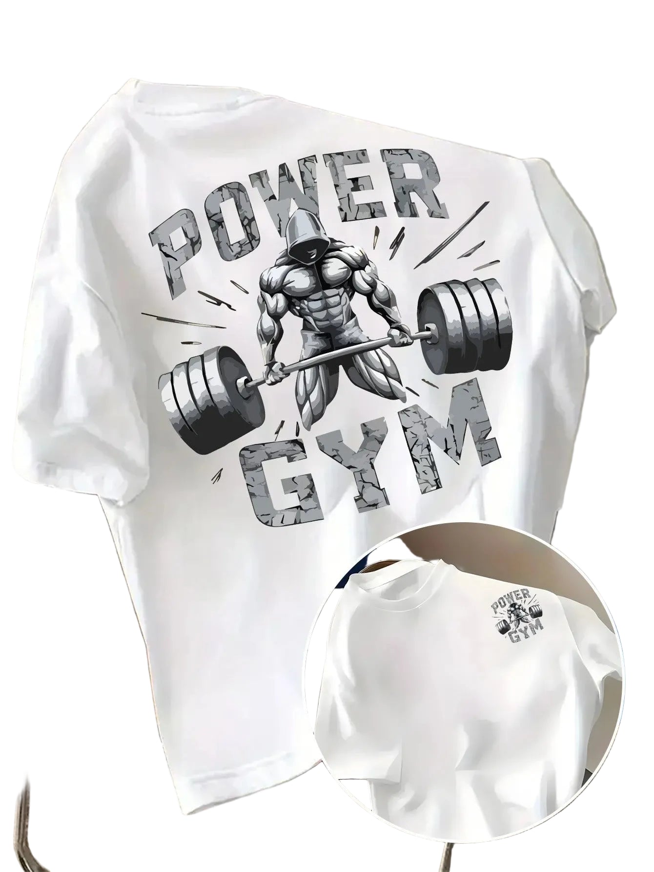 DW WEARS - UNISEX GYM SHIRT ( POWER GYM )