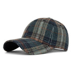 DW WEARS - UNISEX PLAID BASEBALL CAP