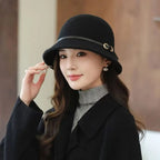 DW WEARS - WOMEN WOOLEN RETRO HAT