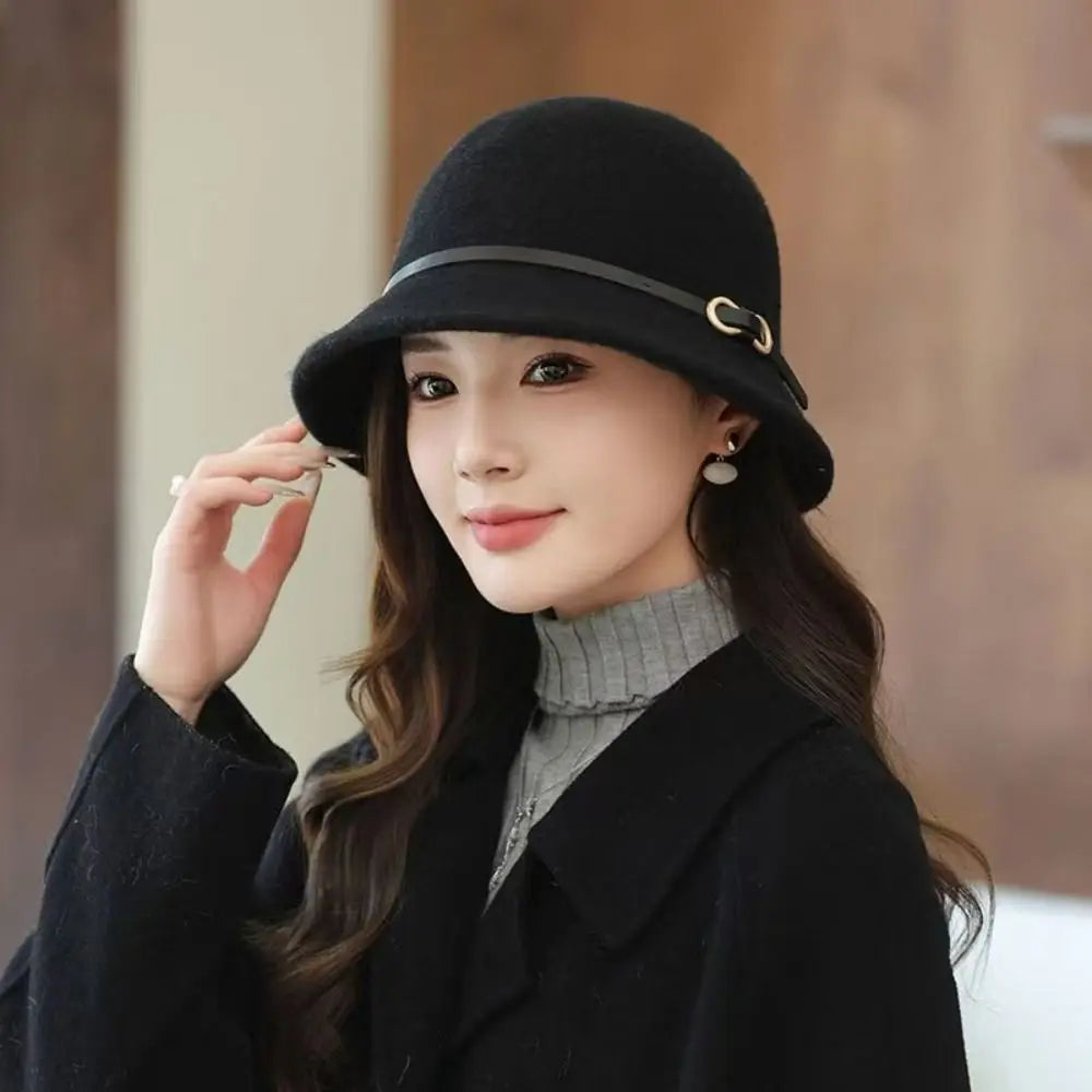 DW WEARS - WOMEN WOOLEN RETRO HAT