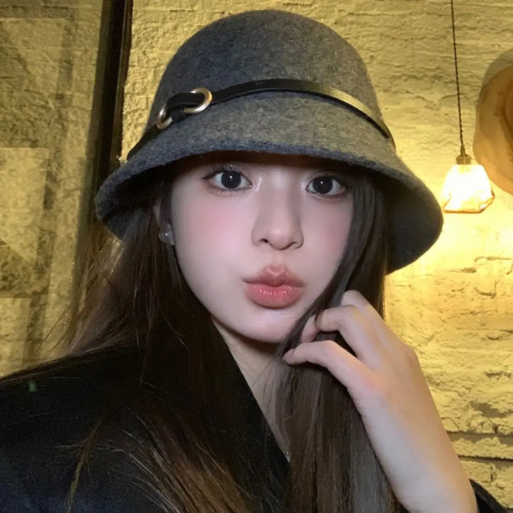 DW WEARS - WOMEN WOOLEN RETRO HAT