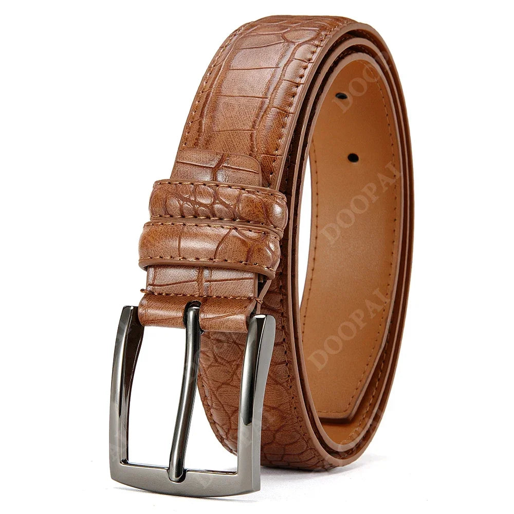DW WEARS - MEN LEATHER STRAP BELT / 20% DISCOUNT