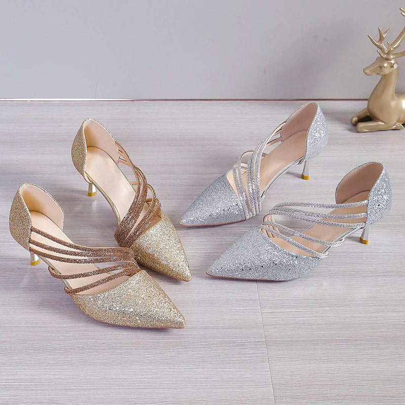 DW WEARS - WOMEN LOW HEELED SANDAL