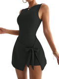 DW WEARS - WOMEN'S ACTIVE  FIT WAIST-TIE DRESS