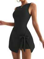 DW WEARS - WOMEN'S ACTIVE  FIT WAIST-TIE DRESS