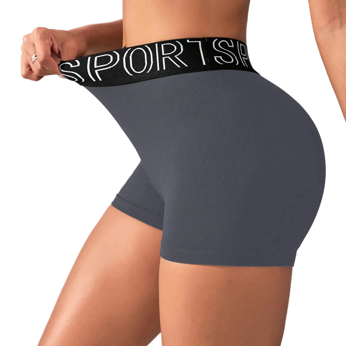 DW WEARS - WOMEN HIGH WAIST FITNESS SHORTS