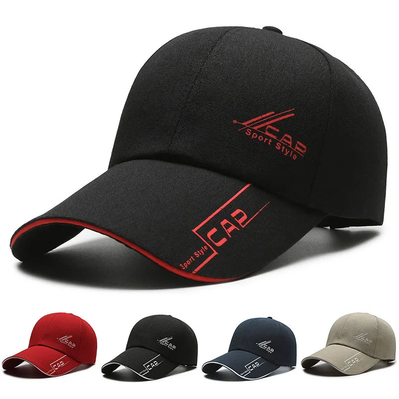 DW WEARS - UNISEX LONG BRIM CAP