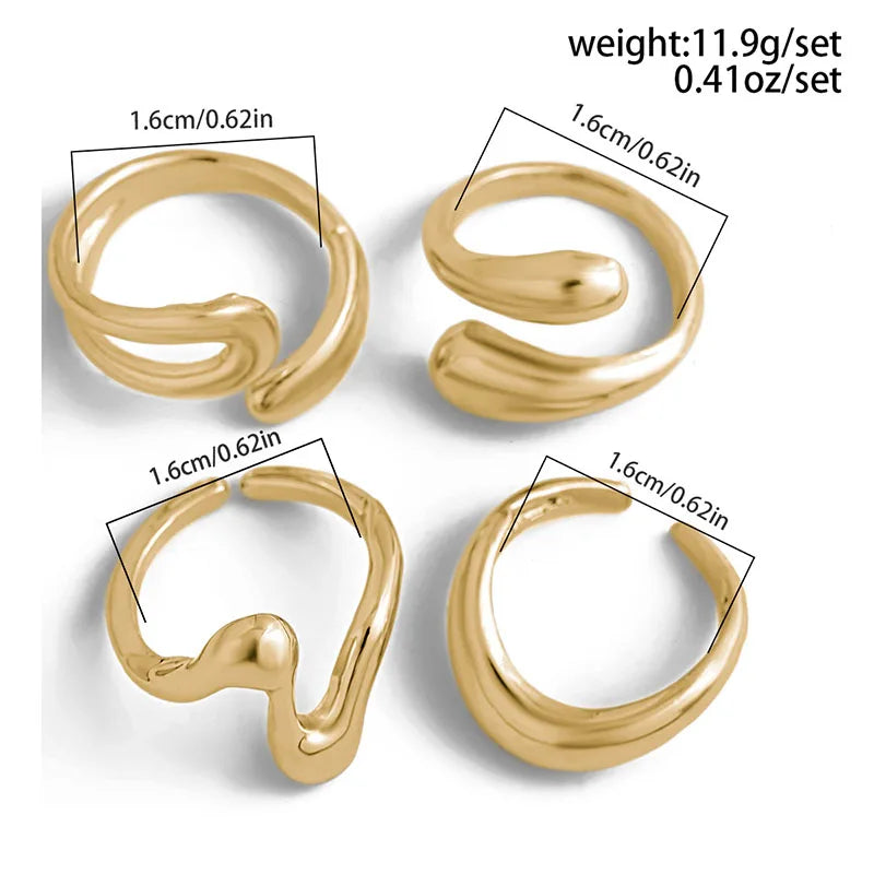 DW WEARS - WOMEN GEOMETRIC RINGS