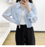 DW WEARS - WOMEN SUMMER LOOSE CARDIGAN JACKET