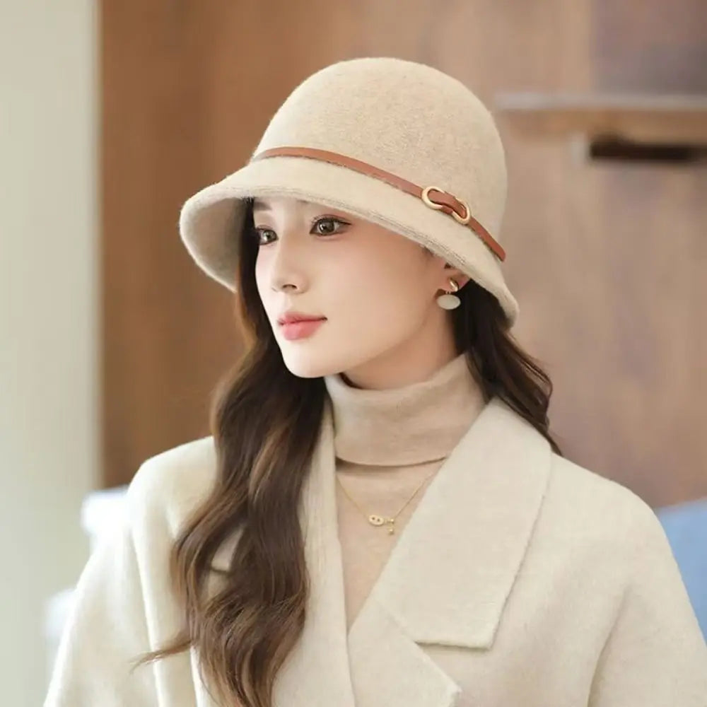 DW WEARS - WOMEN WOOLEN RETRO HAT
