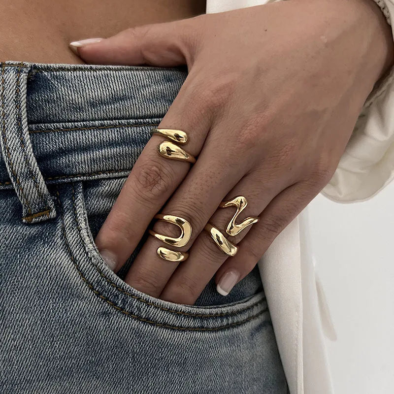 DW WEARS - WOMEN GEOMETRIC RINGS
