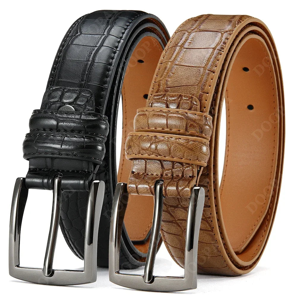 DW WEARS - MEN LEATHER STRAP BELT / 20% DISCOUNT