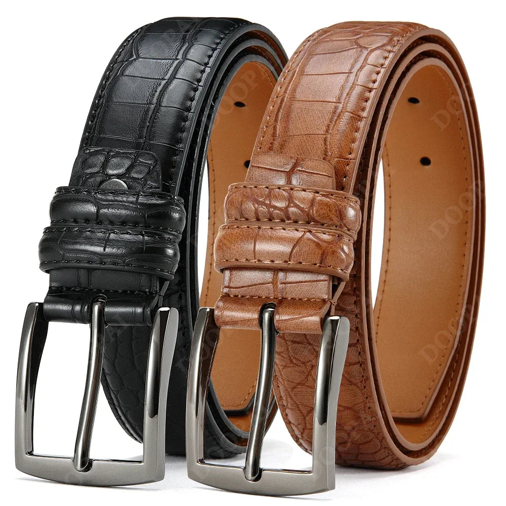 DW WEARS - MEN LEATHER STRAP BELT / 20% DISCOUNT