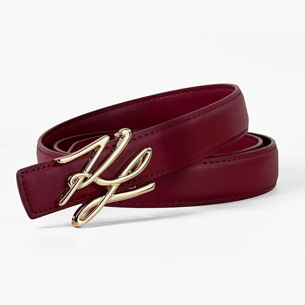 DW WEARS - WOMEN ADJUSTABLE CURSIVE BELT