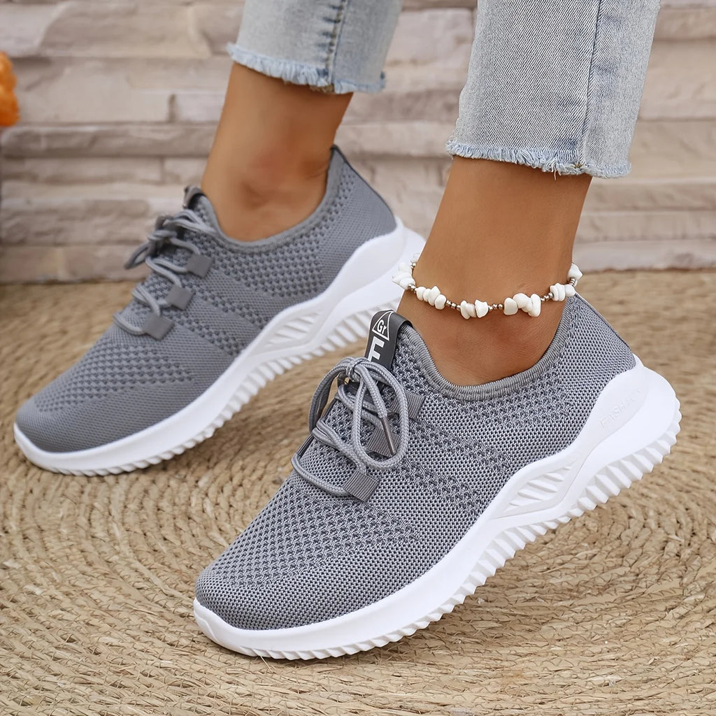 DW WEARS - WOMEN KNIT UPPER SNEAKERS