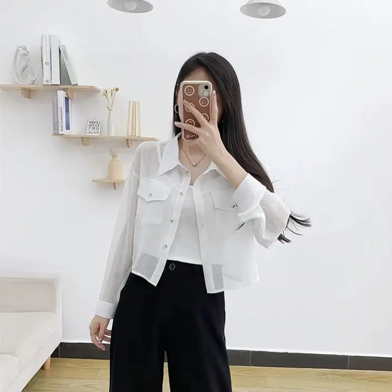 DW WEARS - WOMEN SUMMER LOOSE CARDIGAN JACKET