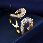 DW WEARS - WOMEN CROSS OPENING RING