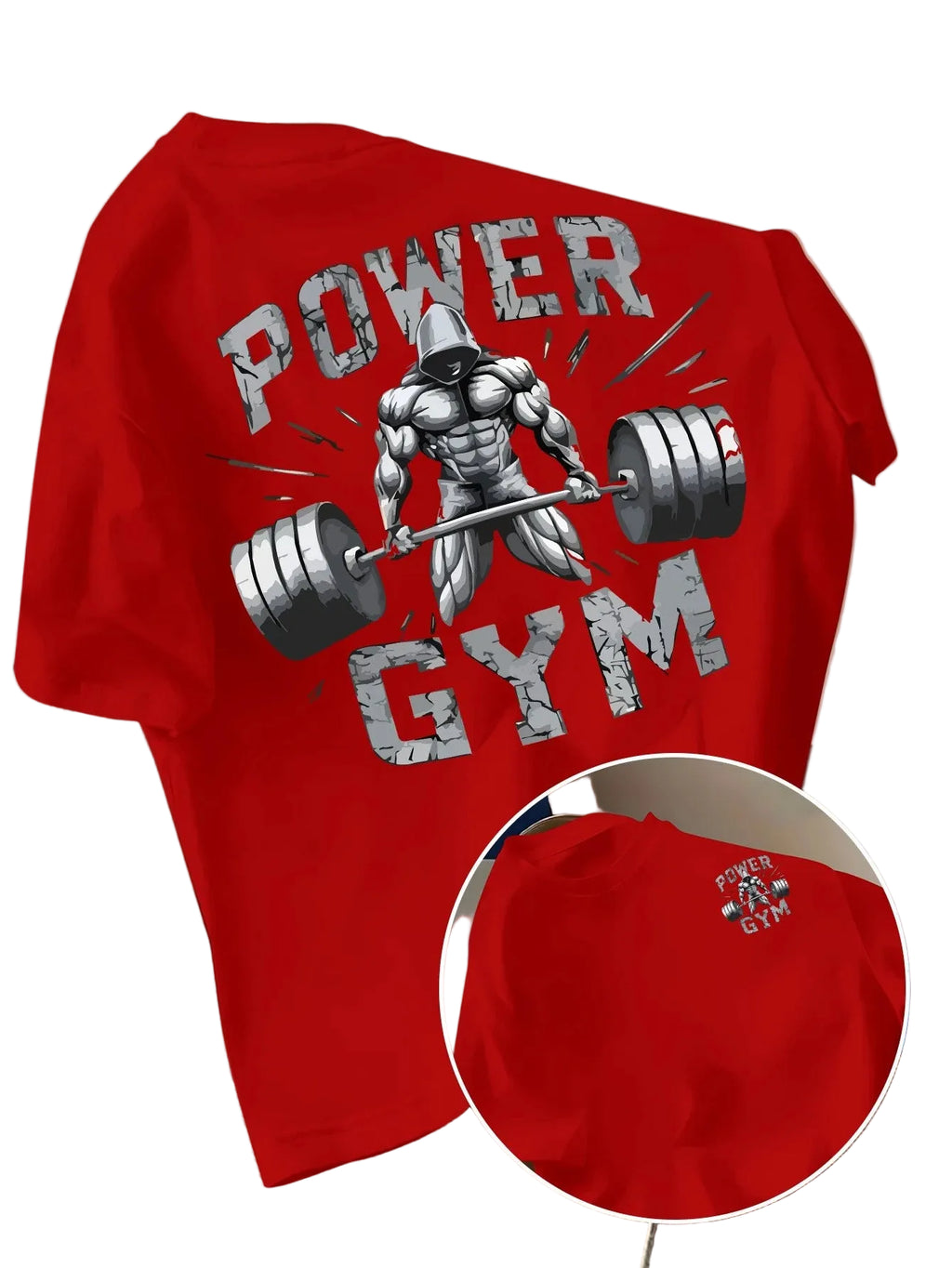 DW WEARS - UNISEX GYM SHIRT ( POWER GYM )