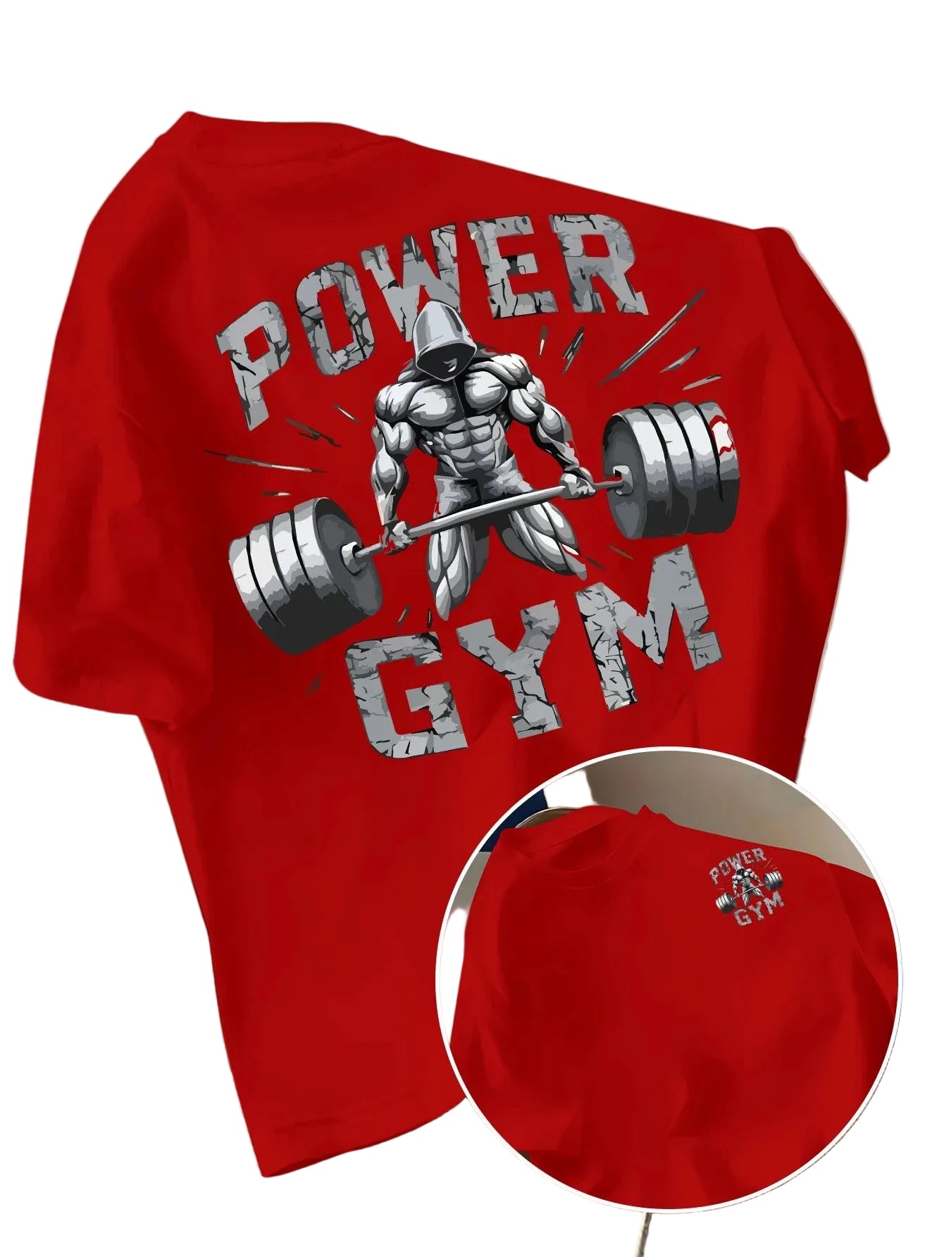 DW WEARS - UNISEX GYM SHIRT ( POWER GYM )