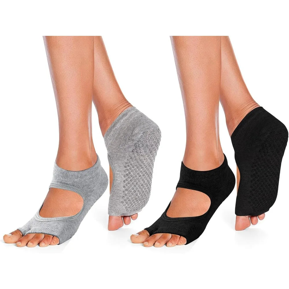 DW WEARS - WOMEN NON-SLIP TOELESS SOCKS