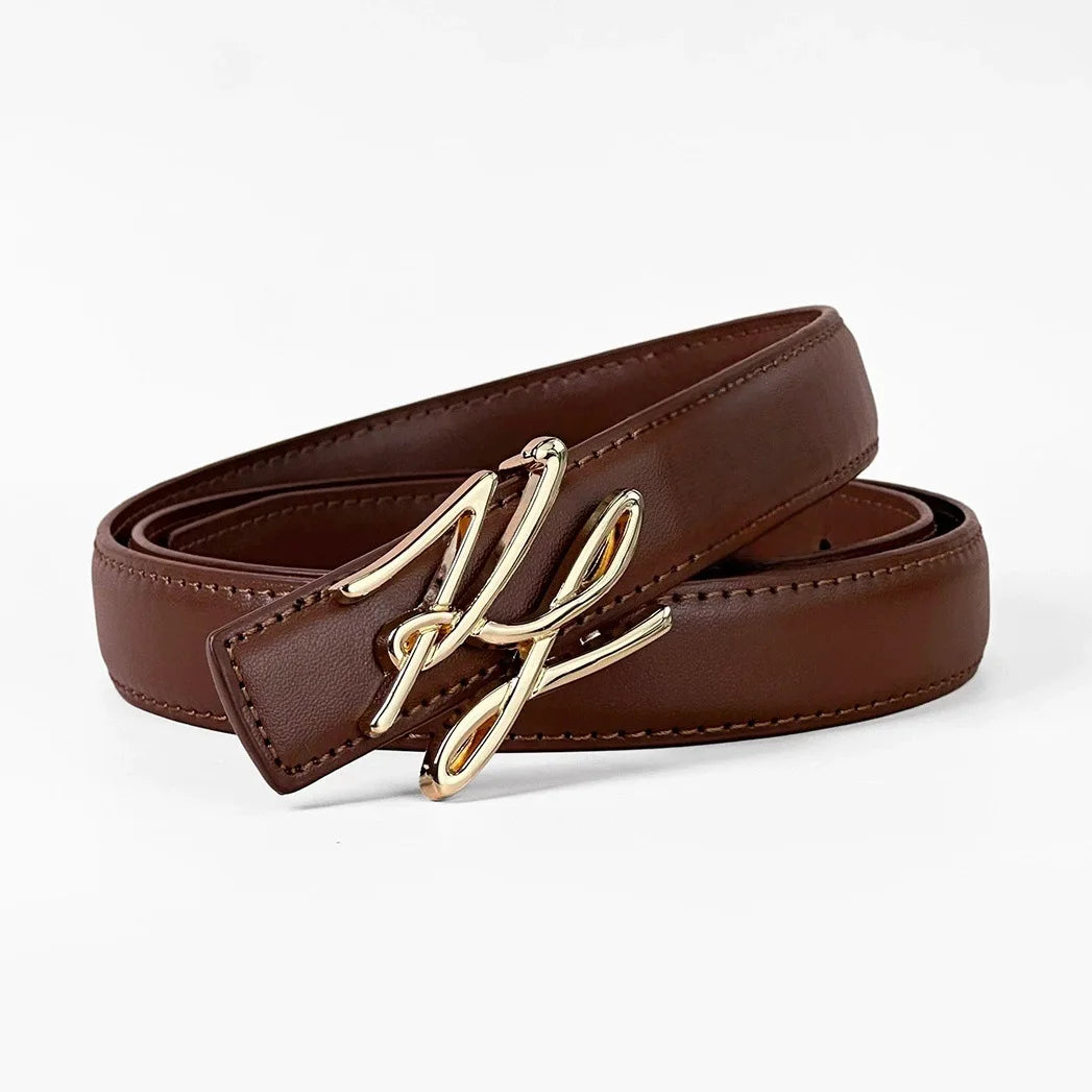 DW WEARS - WOMEN ADJUSTABLE CURSIVE BELT