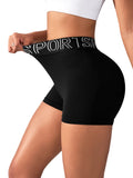 DW WEARS - WOMEN HIGH WAIST FITNESS SHORTS