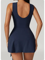 DW WEARS - WOMEN'S ACTIVE  FIT WAIST-TIE DRESS