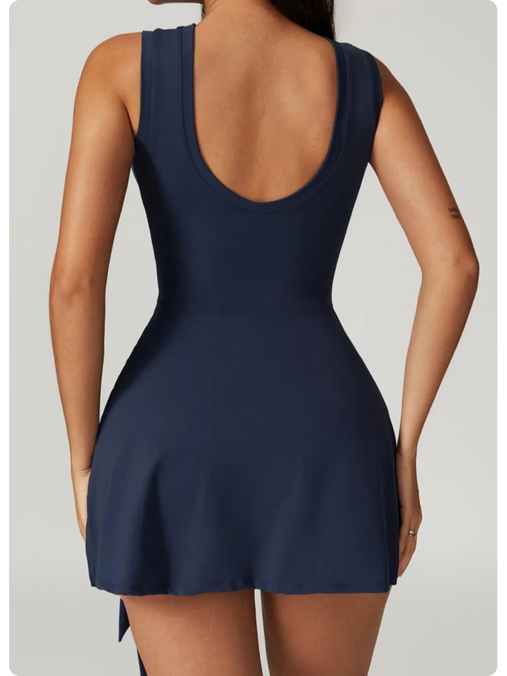 DW WEARS - WOMEN'S ACTIVE  FIT WAIST-TIE DRESS