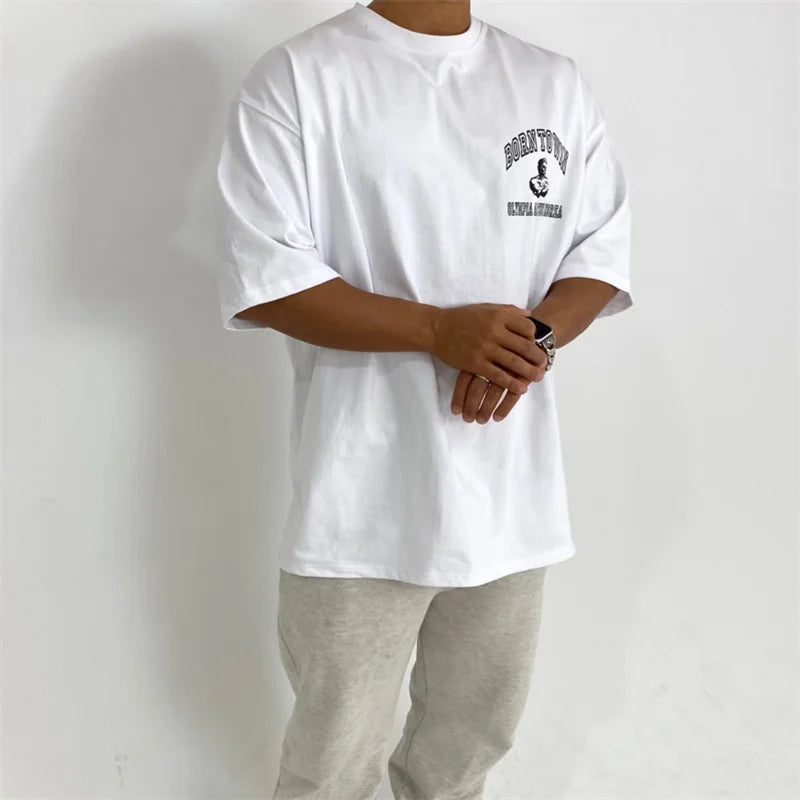 DW WEARS - MEN OVERSIZED LOOSE SHIRT