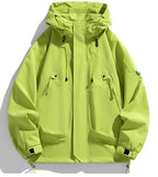 DW WEARS - MEN HOODED WINDBREAKERS
