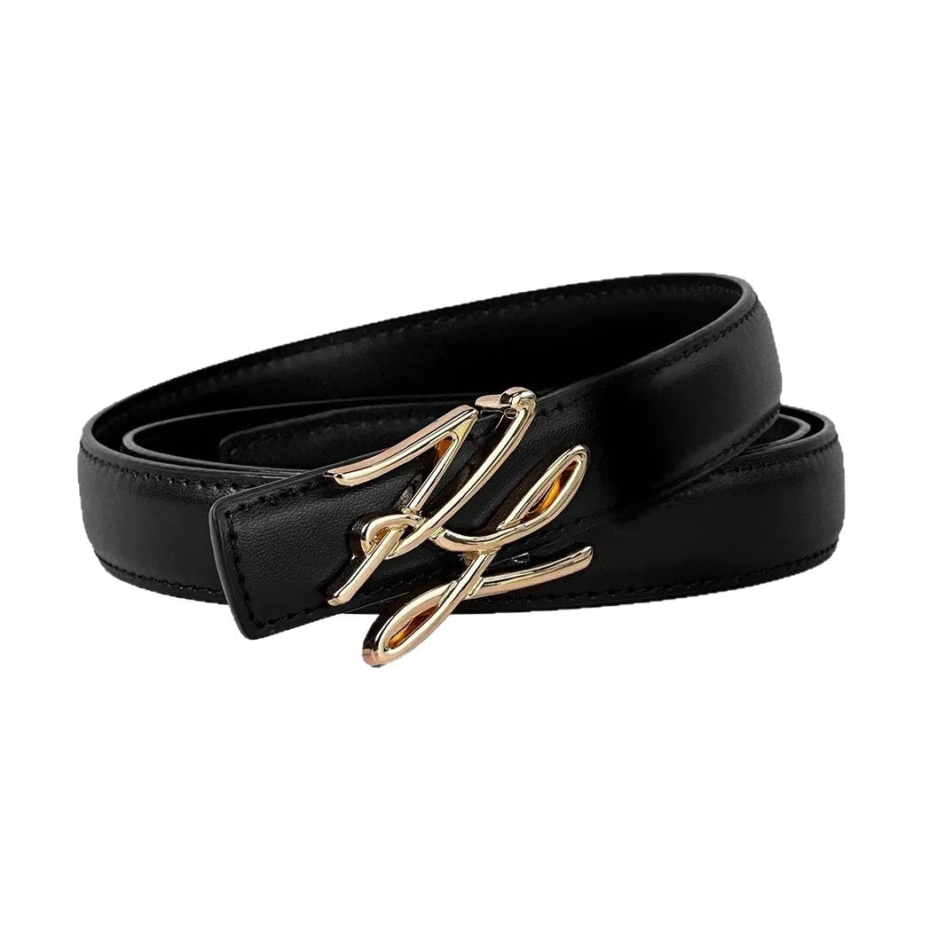 DW WEARS - WOMEN ADJUSTABLE CURSIVE BELT