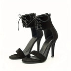 DW WEARS - WOMEN BELT BUCKLE HEELS