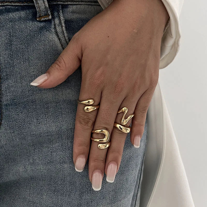 DW WEARS - WOMEN GEOMETRIC RINGS