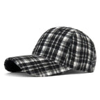 DW WEARS - UNISEX PLAID BASEBALL CAP