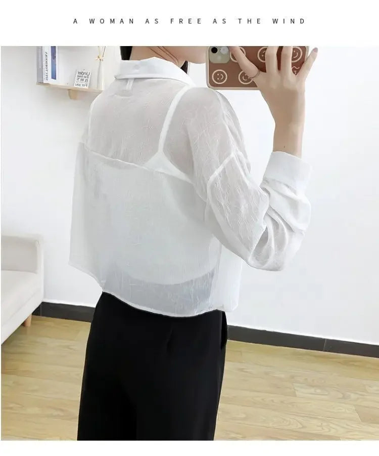 DW WEARS - WOMEN SUMMER LOOSE CARDIGAN JACKET