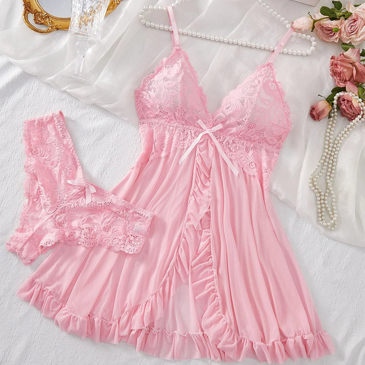 DW WEARS - SUMMMER TRANSPARENT SEE THROUGH DRESS