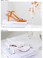 DW WEARS - WOMEN SLIM HEEL SANDAL